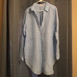 CP Shades Linen Long Sleeve Tunic